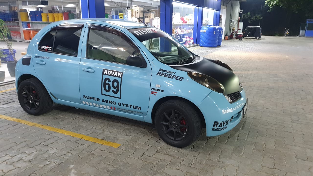 Nissan March Micra K12 Special Edition For Sale Kandy, Sri Lanka Lights